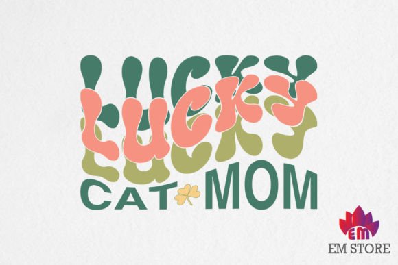 A Designer's Look at the Lucky Cat Mom St Patrick's SVG