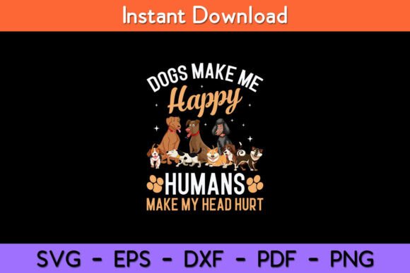 A Designer's Review of Dogs Make Me Happy SVG