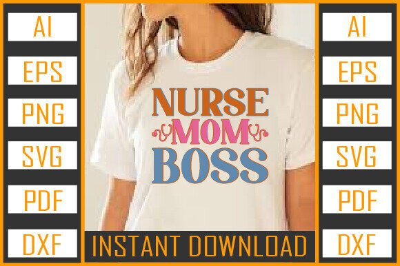 A Designer's Take on the Nurse Mom Boss Embroidery Design