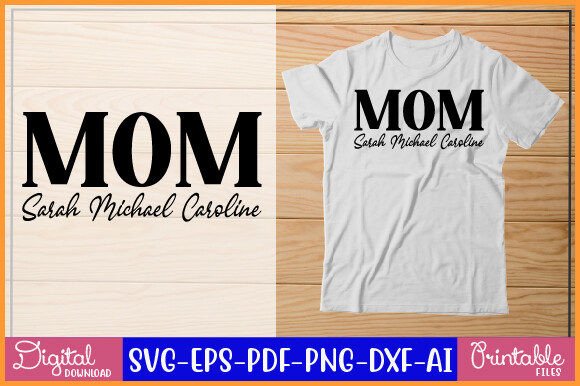 A Professional's Look at Mom Sarah Michael Caroline SVG