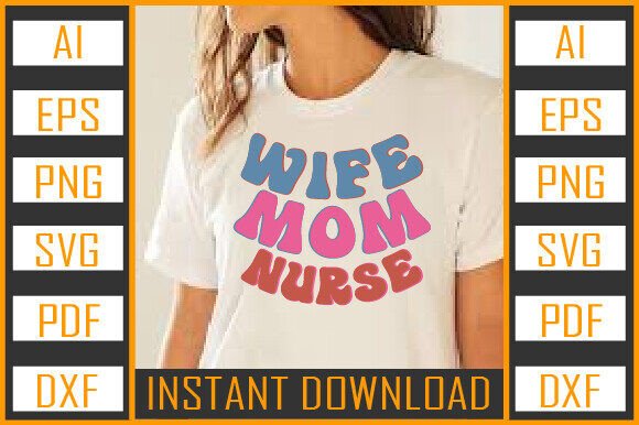 An Embroidery Designer's Honest Take on the Wife Mom Nurse Design