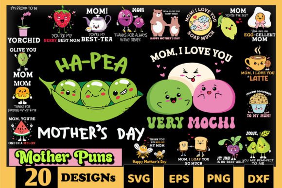 An Embroidery Designer's Take on the Cute Mother Puns SVG Bundle