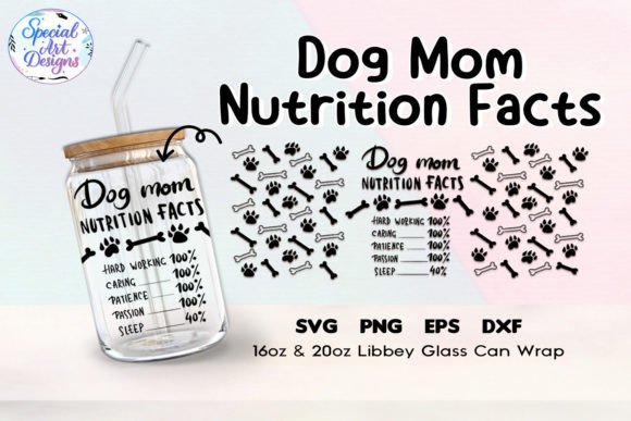 Dog Mom Nutrition Facts: A Designer's Embroidery Review
