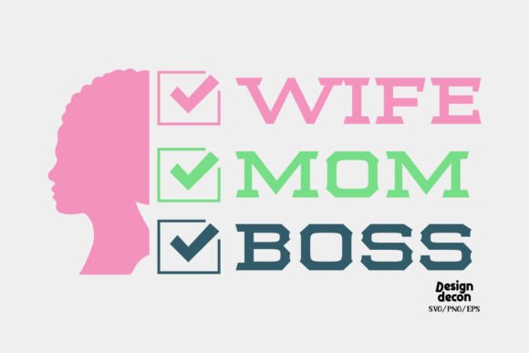 Evaluating the Wife Mom Boss Retro Pink SVG for Real Embroidery Projects