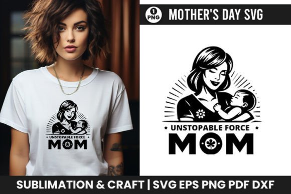 Reviewing the Unstoppable Force Mom Embroidery Design