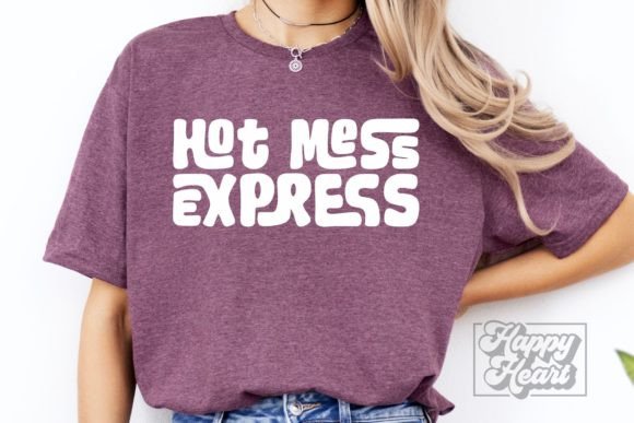 The 'Hot Mess Express' Embroidery File In Practice